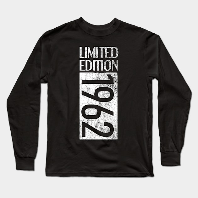 Limited Edition 1962 60. Birthday Gift Long Sleeve T-Shirt by FNO